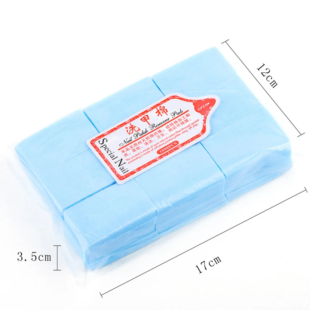 600개 다채로운 일회용 리무버 패드, 가정 및 살롱용 네일 클리닝 패드, 네일 젤 제거 도구
