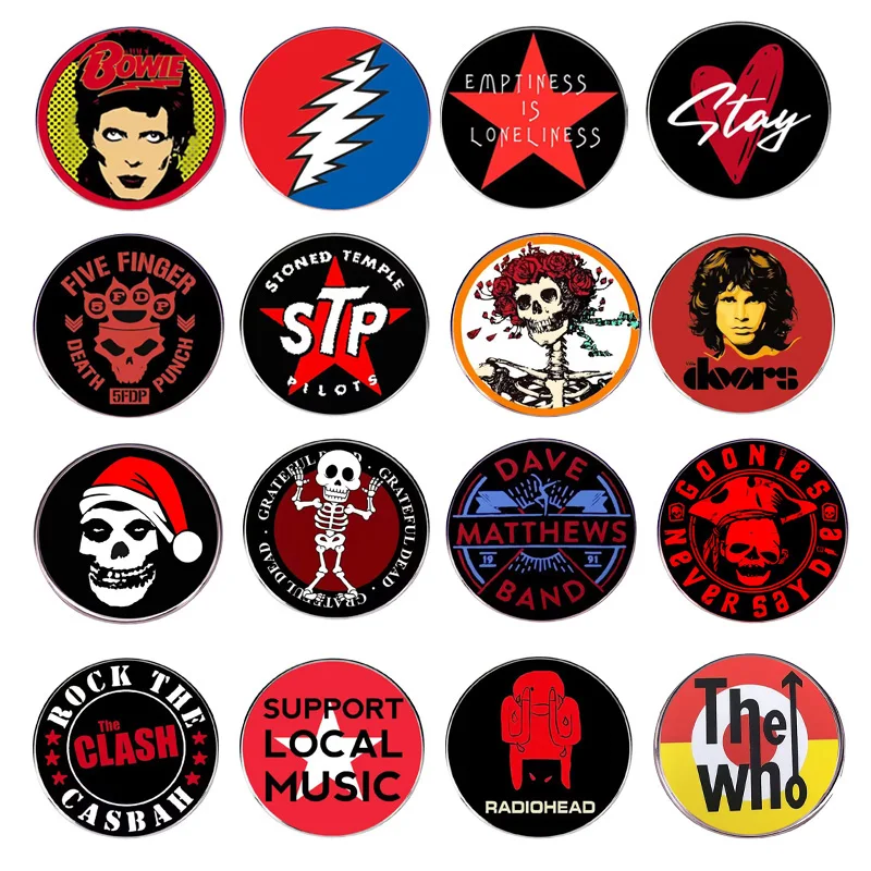 Pop Rock Band Pins … - image