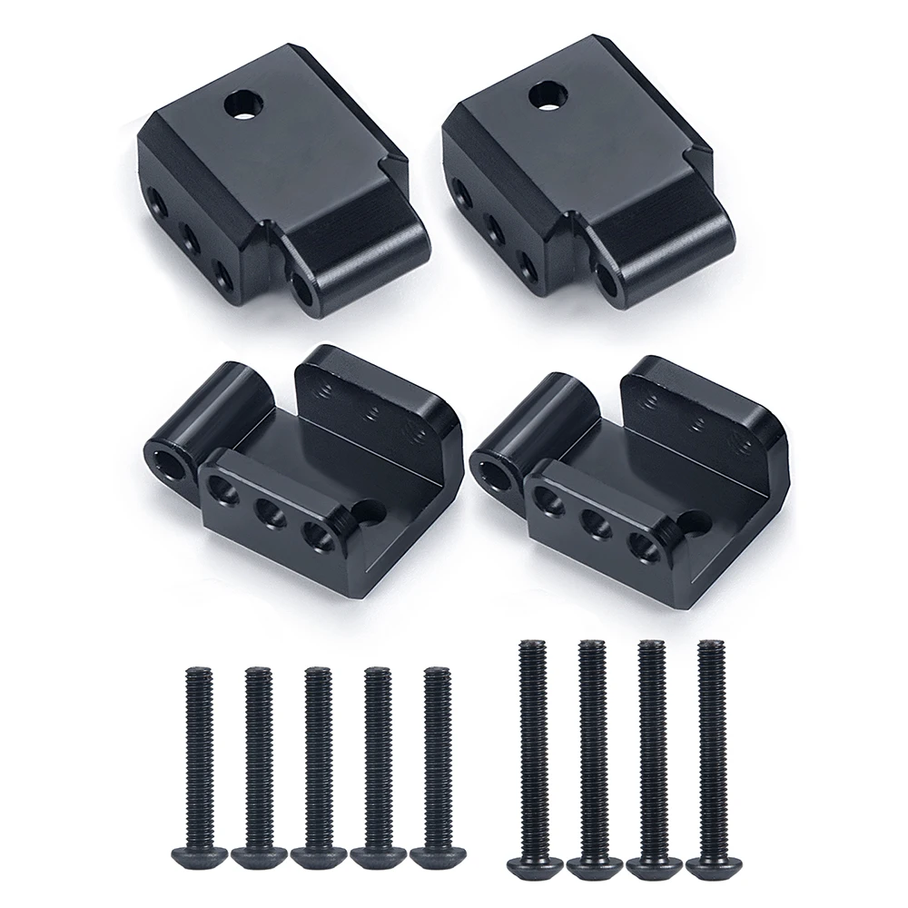 YEAHRUN Alu Alloy Front & Rear Shock Absorber Towers Mount for TRX-4 Defender Bronco Blazer 1/10 RC Crawler Car Upgrade Parts