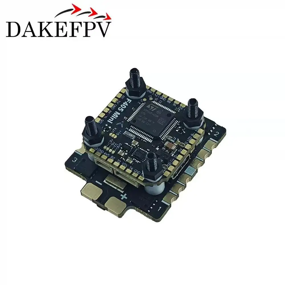 F405 mini Flight Stack F405 Mini FC 55A/60A/70A ESC 3-6S Lipo 20x20mm ICM42688 Gyro voor RC FPV Racing Drone - afbeelding 2