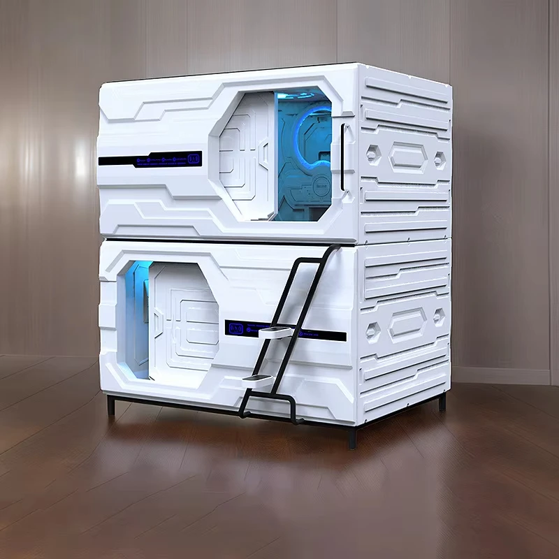 New ABS fireproof and soundproof sleeping cabin Capsule hotel bed sleeping cabin