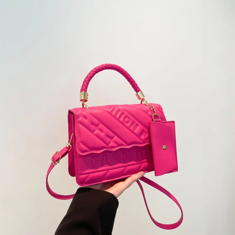 

Сумка-тоут ярких цветов, эстетичная сумка на плечо для женщин, шикарная квадратная сумка через плечо, модная сумка с верхней ручкой, милая сумка «день-ночь»