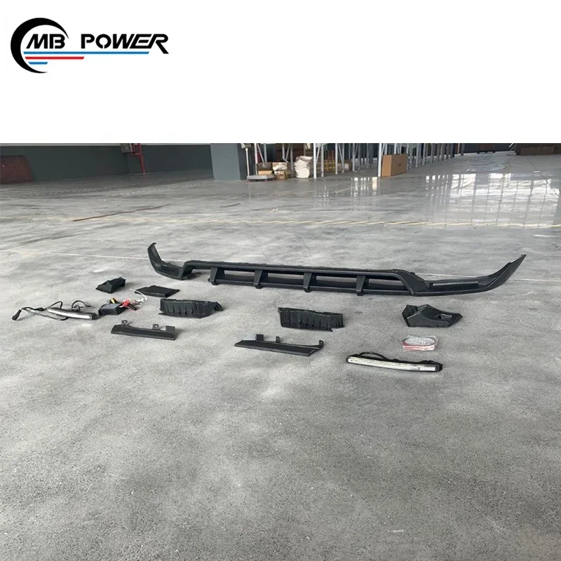 

G-class w464 W463A G63 PP TOP-style front lip for 2019~ bumper lip car accessories car body parts！！