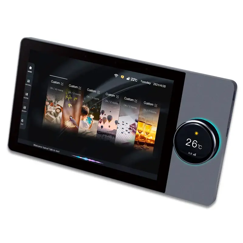 Tianlai TL-8 8 Inch Smart Sound Home Amplifier Systems Full Set Android Wall Stereo Smart Touch Screen