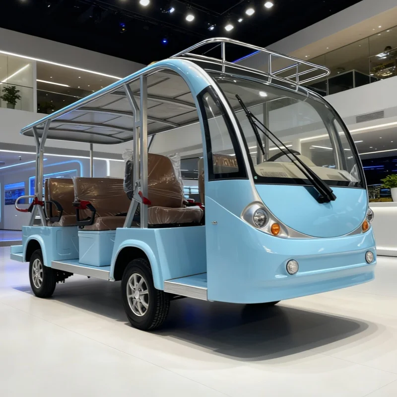 الشركات المصنعة بالجملة عالية الراحة للتحويل المدرب السياحي عربة جولف الكهربائية لمشاهدة معالم المدينة سيارة حافلة المدينة آمنة وموثوقة