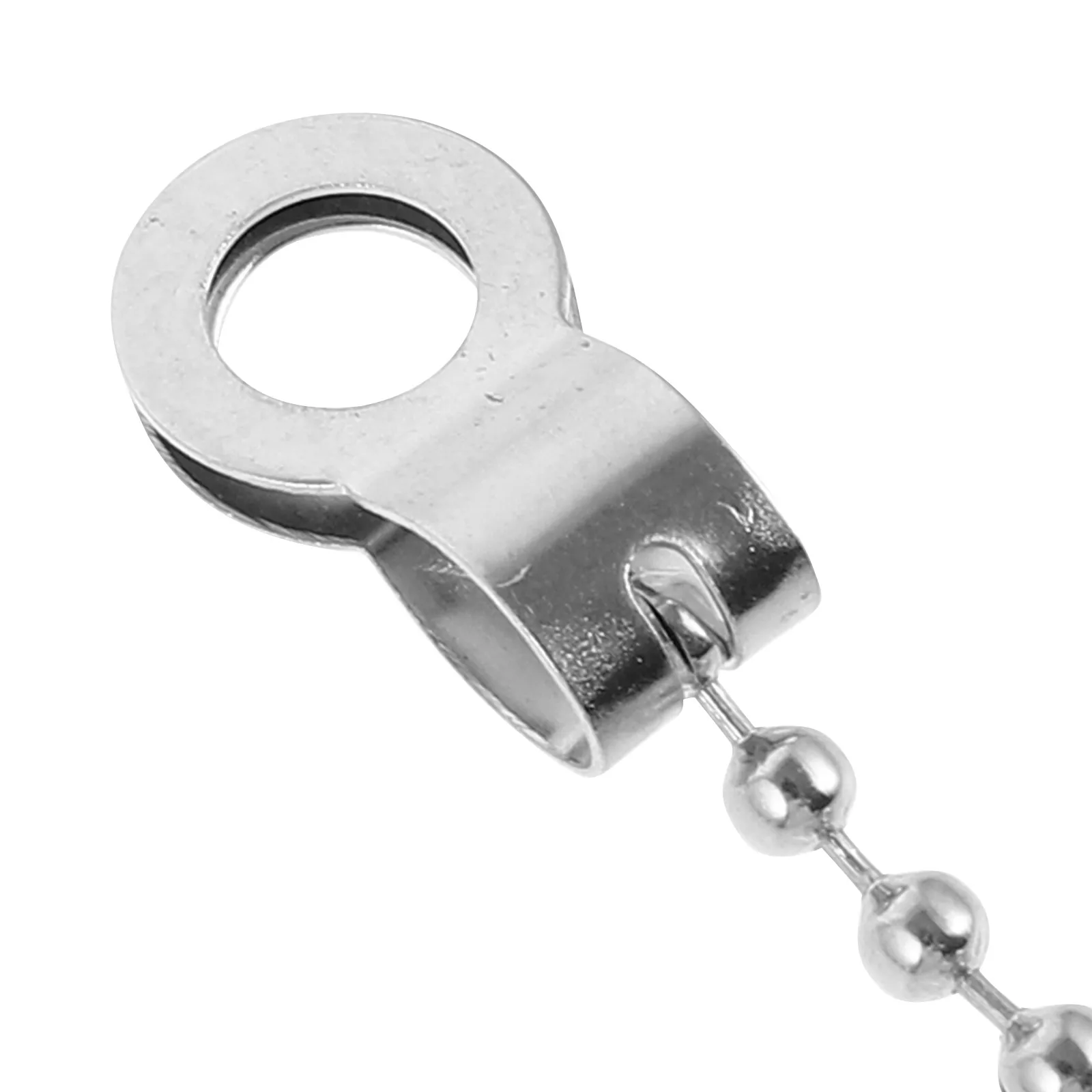 

5 Pcs Dust Caps Protective Covers Waterproof Anti Dust Chain Nickel Plated Female Jack Connectors Terminal Accessories