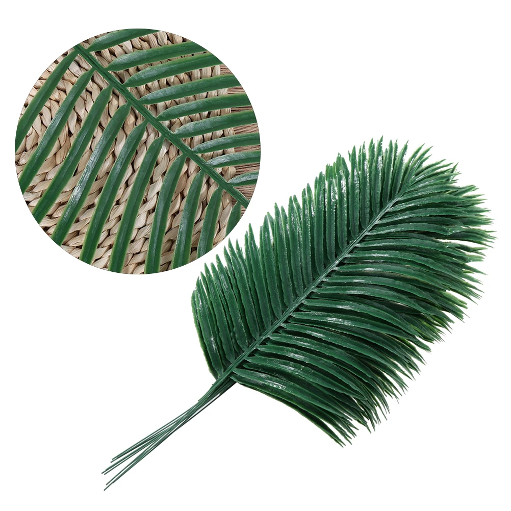 

30pcs Artificial Leaves Faux Plants Simulation Decor Jungle Colorful Nature Party Home Wedding Room Decor Lifelike