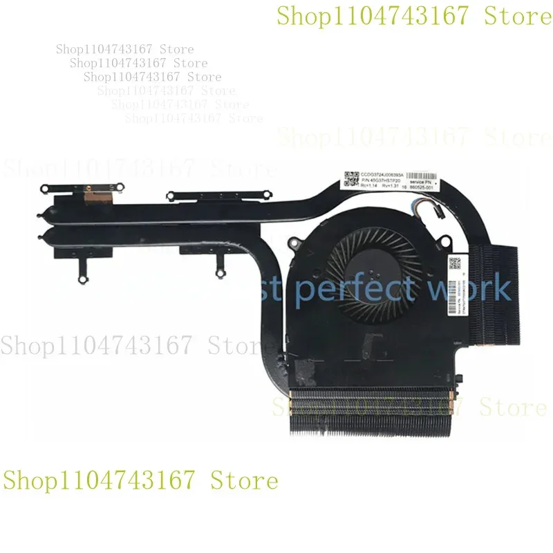 

Used For HP 17-AB 17T-AB Laptop Cooling Heatsink Fan 860525 -001 857463 -001