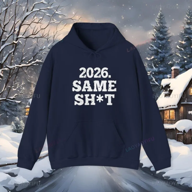 مضحك 2026 الرجال البلوز المرأة البلوز موضة كم طويل هوديي غير رسمي مثيرة للاهتمام خطابات الطباعة هوديس