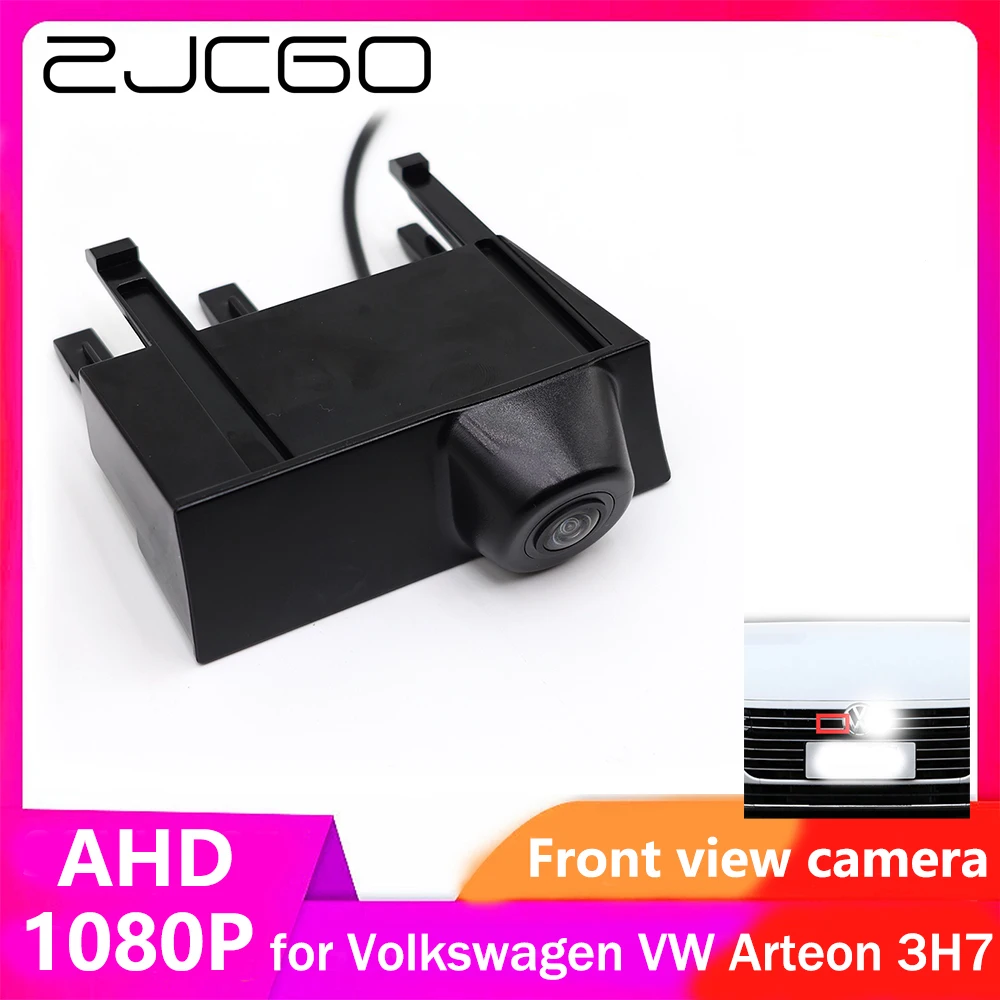 

ZJCGO AHD CVBS 1080P 170° Car LOGO Parking Front View Camera for Volkswagen VW Arteon 3H7