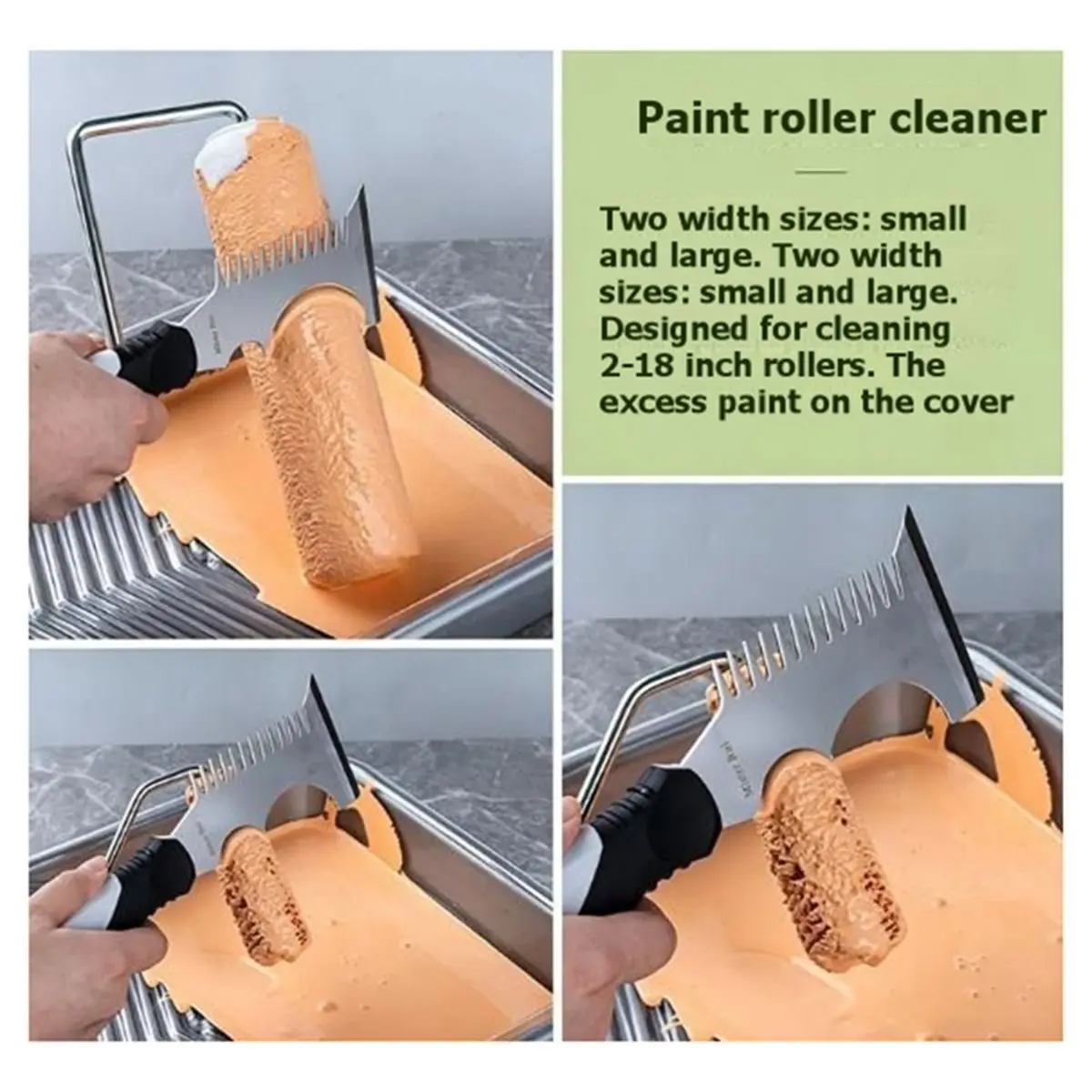 Home Tool 28 Pack Paint Roller Kit,Professional Paint Brushes Set, Painting Supplies for , Walls, Ceilings