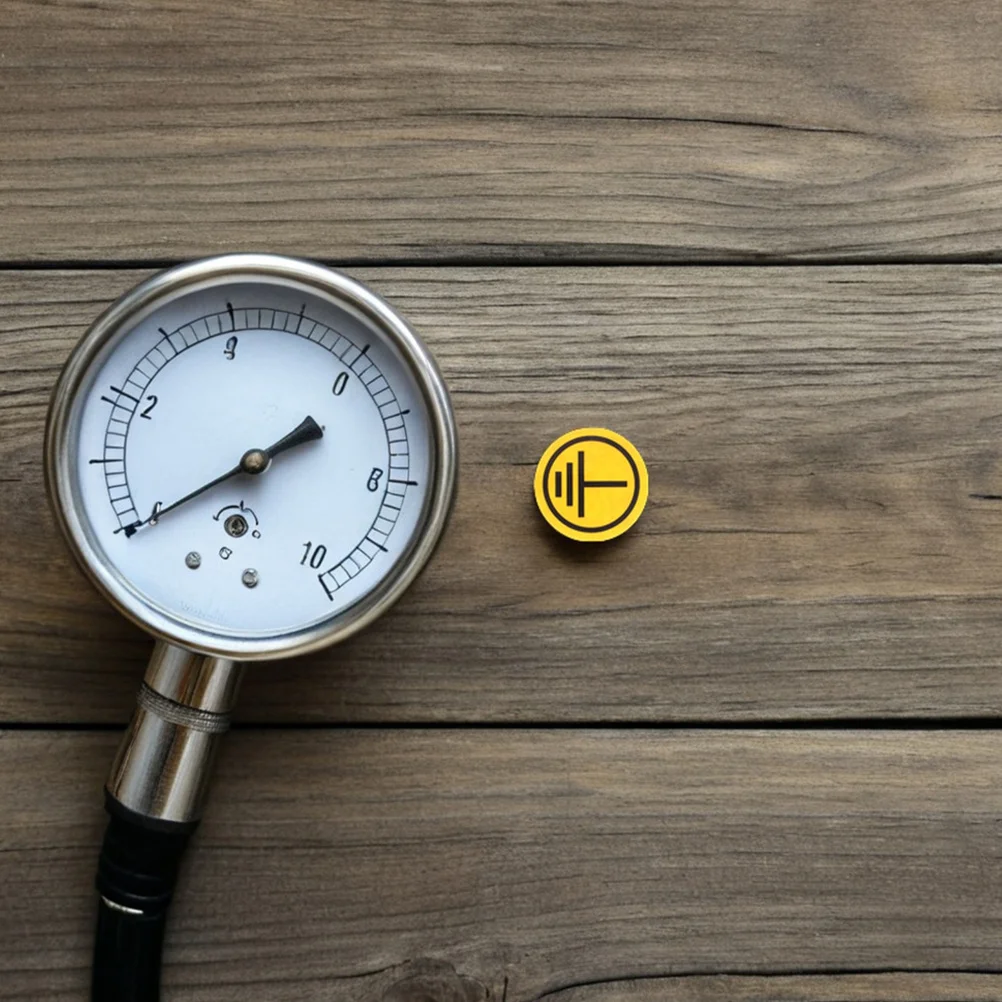 15 قطعة من ملصقات التحذير: علامات السلامة برمز التأريض، مادة PP مقاومة للماء ذاتية اللصق للألواح الكهربائية #3