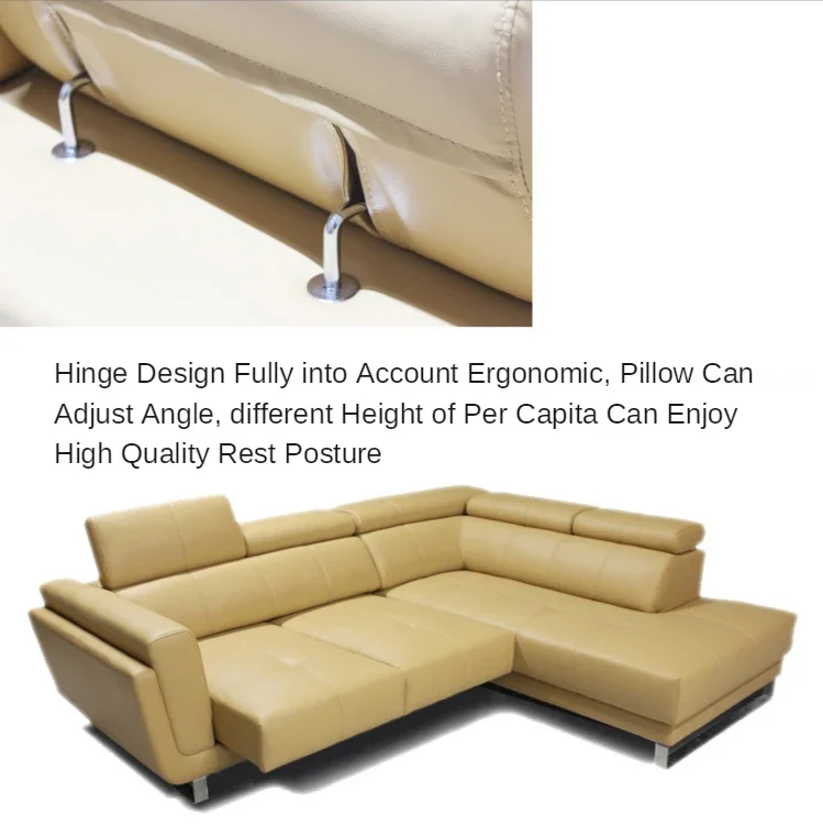 2 Pieces Sofa Adjustable Height Angle Hardware Sofa Headrest Ratchet Multifunctional Adjustment Hinge 90-195 Degrees