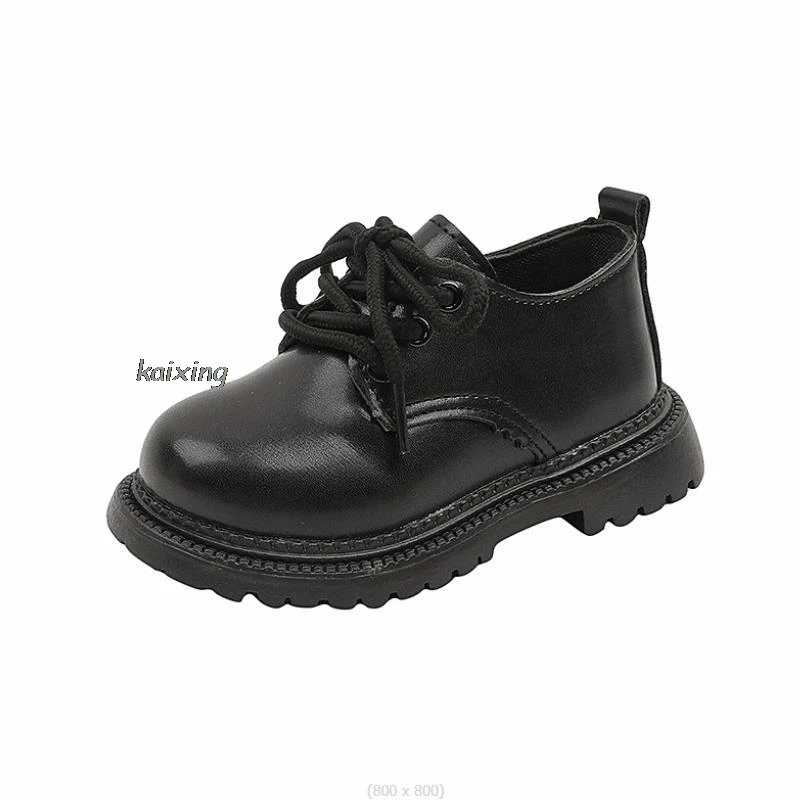 Ragazzi ragazze moda scarpe in pelle bambini nuovo stile Oxfords bambini appartamenti per la festa della scuola del bambino scarpe formali in pelle