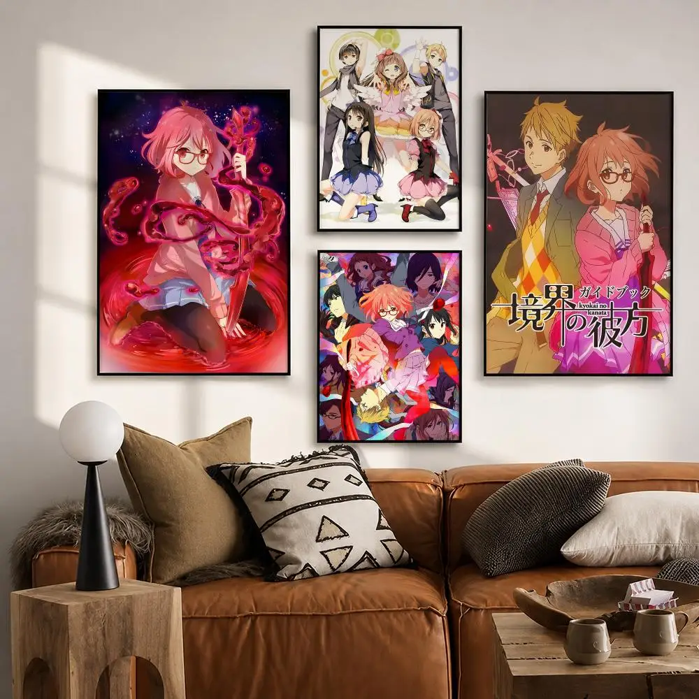 Anime Beyond the Boundary Poster HD poster wall art self-stick no-residue for home cafe office great gift