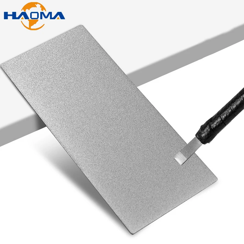 Rectangle Diamond Grinding Sheet 170*75mm Sharpening Plate Knife Sharpener Jade Stone Grinding polishing tools