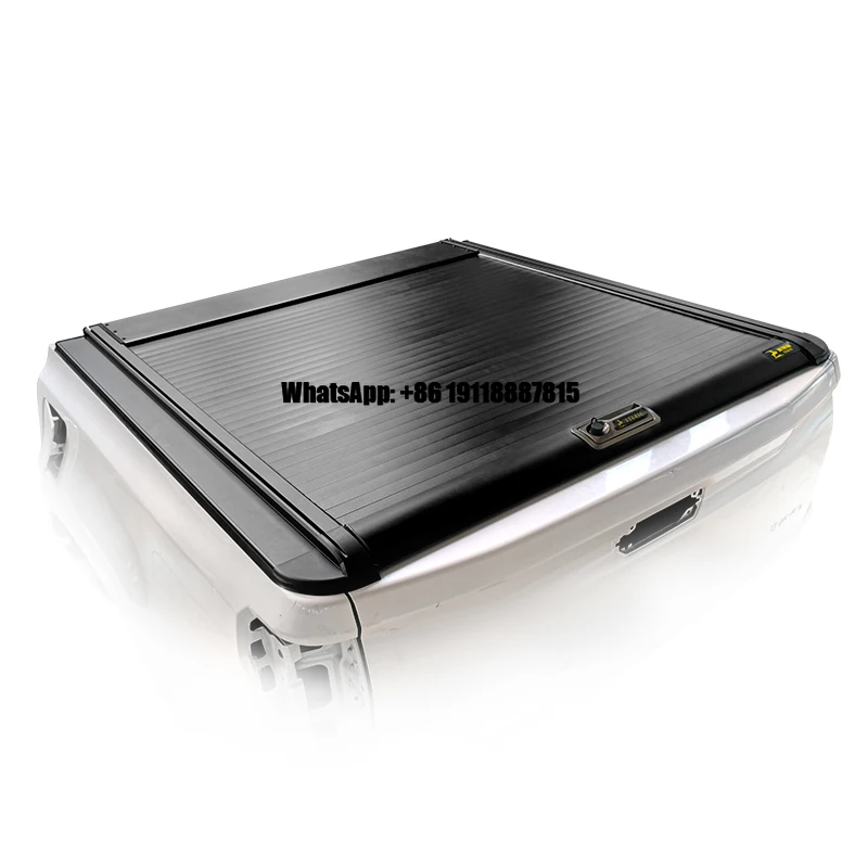 

For Ford for Ranger Pickup Aluminum Alloy Retractable Roller Shutter Carbon Locking Rear Cover Expansion Tailbox Exterior Access