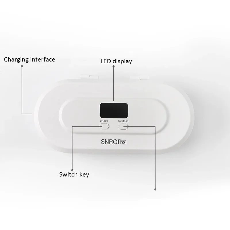 กล่องฆ่าเชื้อโรคในชั้นวางอุปกรณ์ไฟฟ้าแบบพกพากล่องฆ่าเชื้อด้วยเครื่องมือทำเล็บไร้สายแบบมัลติฟังก์ชันกล่องฆ่าเชื้อด้วยรังสีอัลตราไวโอเลต