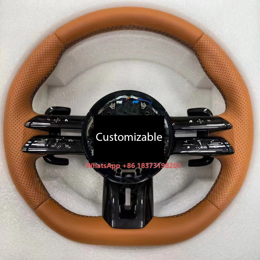 

Custom Full Leather Steering Wheel for Mercedes Benz AMG W204 W205 W206 W207 W212 W213 X253 W217 W221 W222 W223 GLE W166 W167