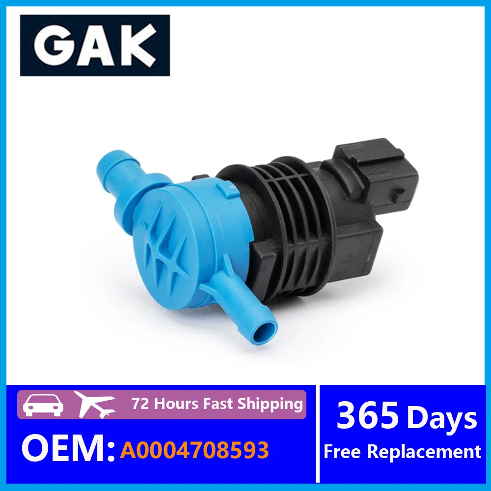 A0004708593 0004708593 GAK Fuel Vapor Canister Purge Solenoid Valve Accessories For Benz W204 C350 C300 A207 E500 W221 S500 S450