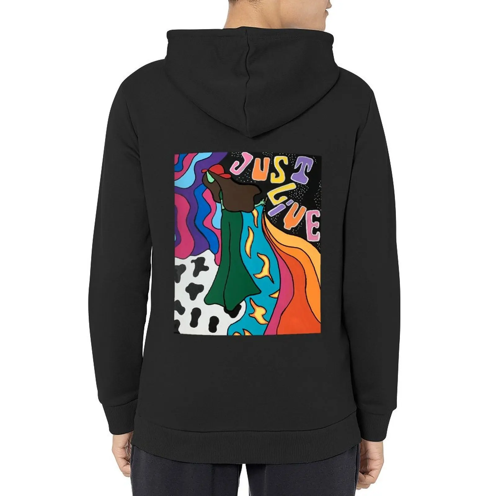 

just live Hoodie men's winter sweater mens clothing men clothes men's autumn clothes mens hoodies