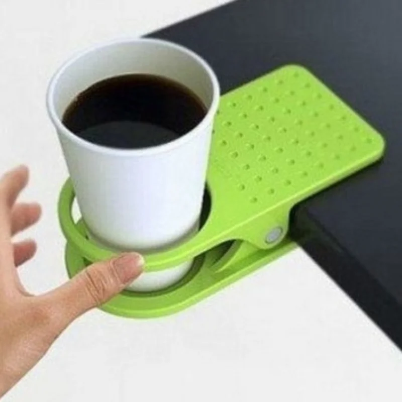 2 Stück Tischklemmen-Getränkehalter – platzsparendes, robustes und stabiles Design