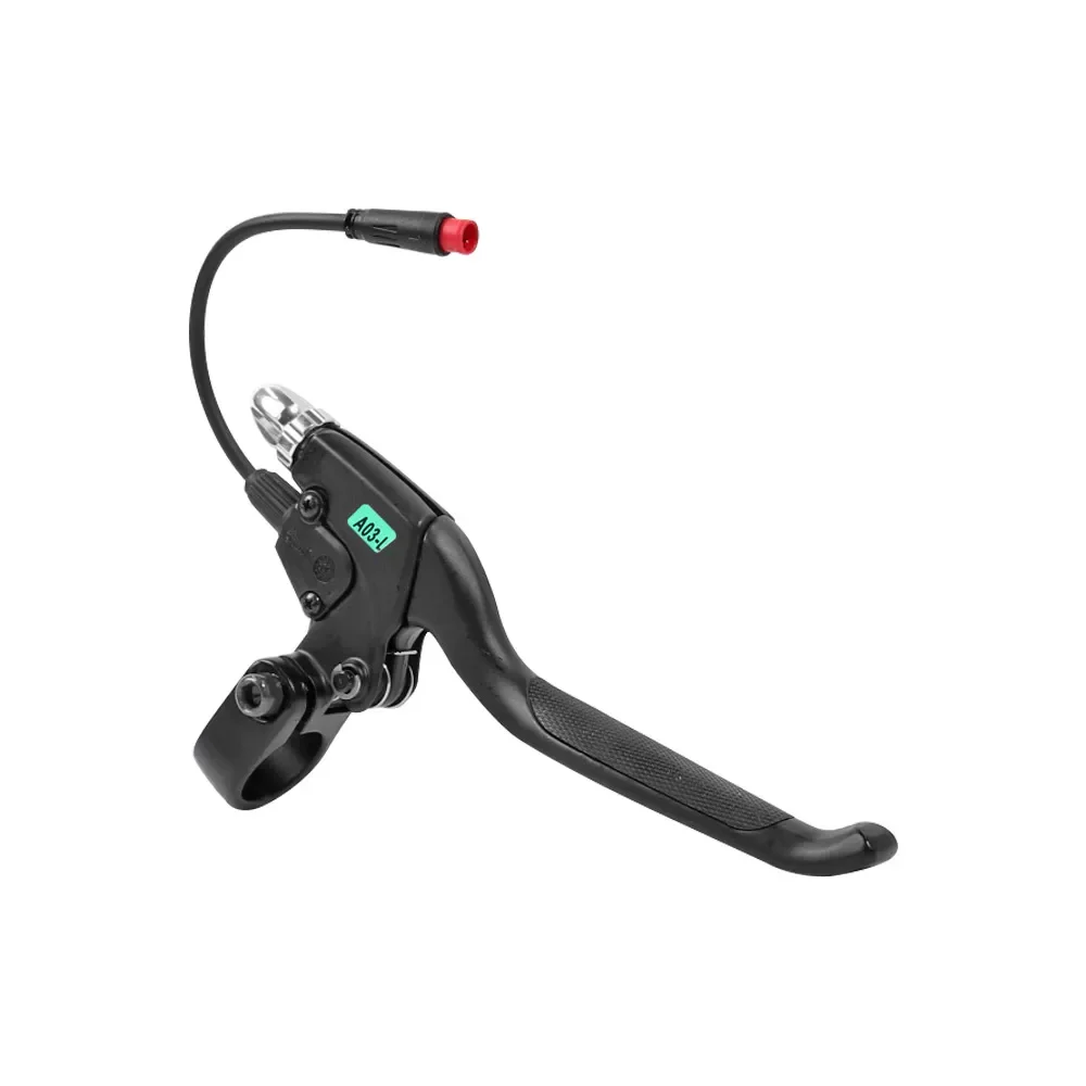 Alavanca de freio de liga de alumínio para scooter elétrica kugoo m4 pro, alça esquerda/direita, peça de alavancas de embreagem