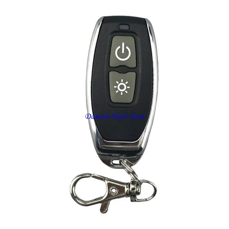 

57BE Practical Remote Controlled Power Switches Receiver 3.7V 12V Easy Setups Designs Accessory with Learning Capability