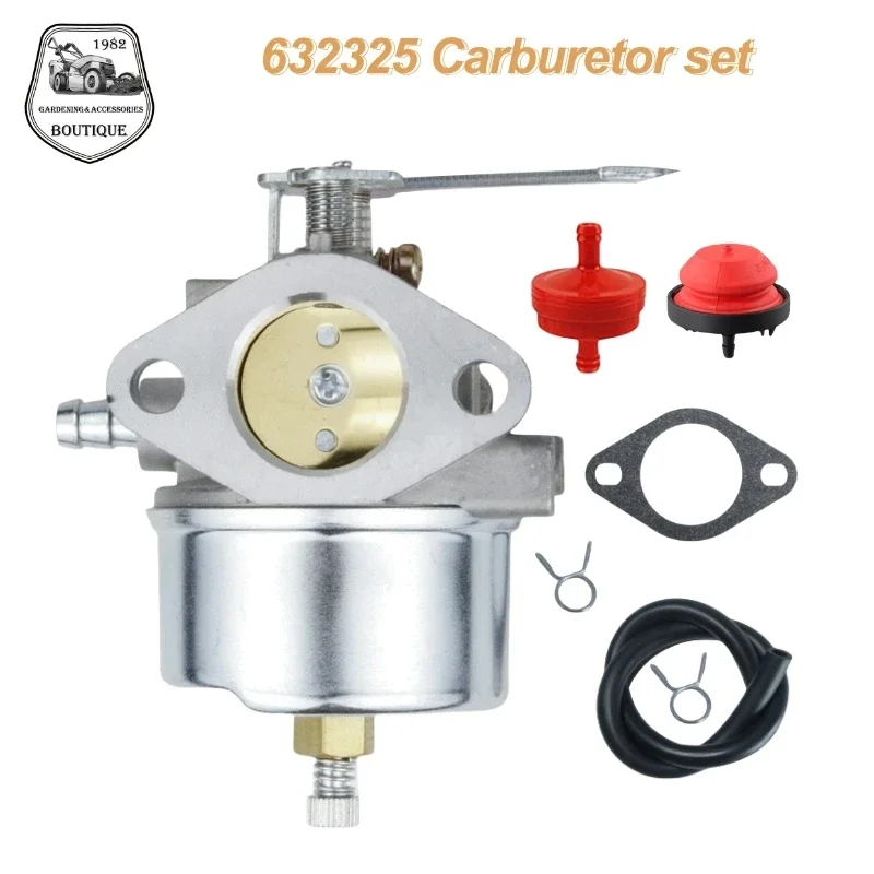 

Carburetor Kit for Tecu Mseh HHM80 HM80 HM100 Replace 632325 Lawn Mower Carb