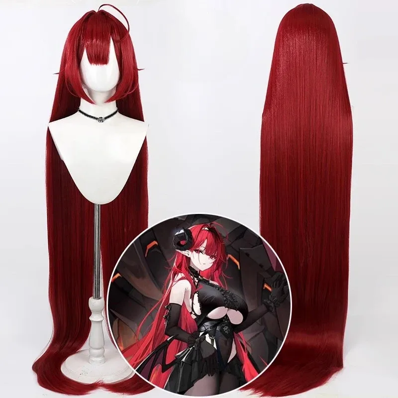 

Azur Lane Hindenburg & Hildegard‌ Devil Cruiser Cosplay Wig Anime Roleplay Party Costume Prop Synthetic Hair