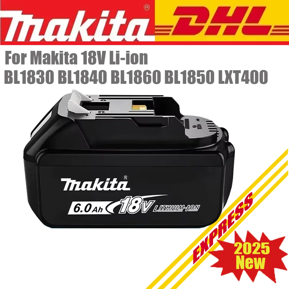 

NEW Original Makita 18V Rechargeable Battery 18650 Li-ion Cell Suitable For Makita Power Tool BL1860 BL1830 BL1850 LXT400