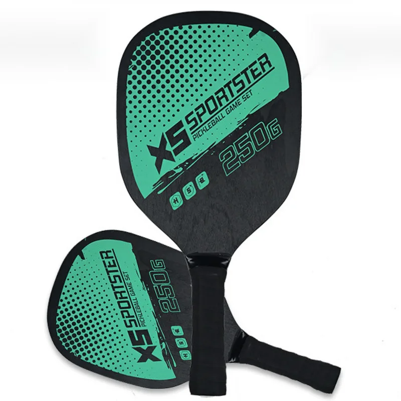 New Pickleball paddles Set Pickleball Paddle Set di 2 racchette e 4 Pickleballs Balls Pickle-Ball Racquet Balls accessorio sportivo