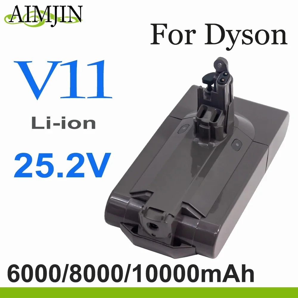 

V11 SV14 Battery 10000mAh 25.2V Rechargeable Lithium Ion Vacuum Cleaner Battery for Dyson V11 Absolute Animal 970145-02