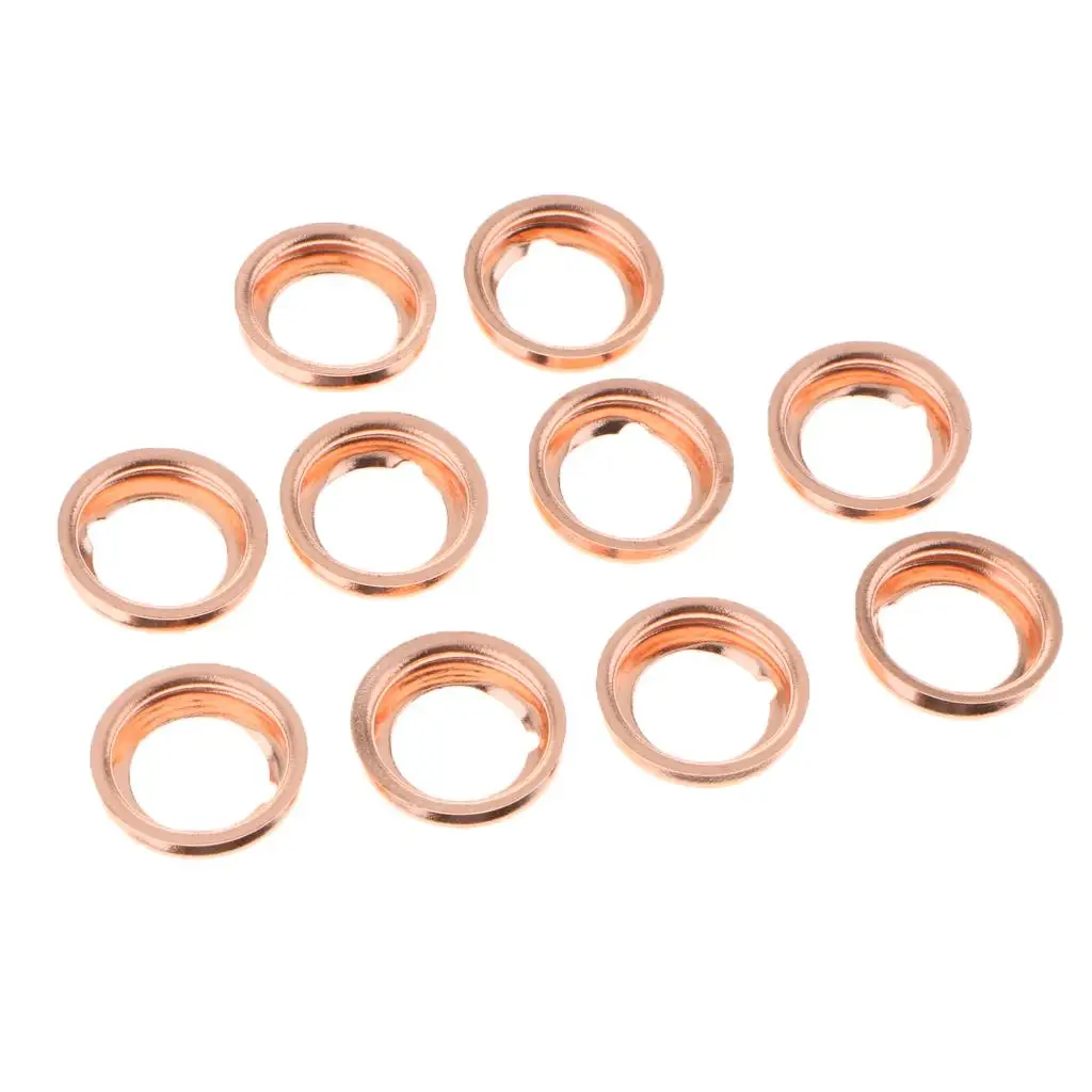 10pcs Oil Drain Plug Gasket Crush Washer OEM 11026-01M02 For