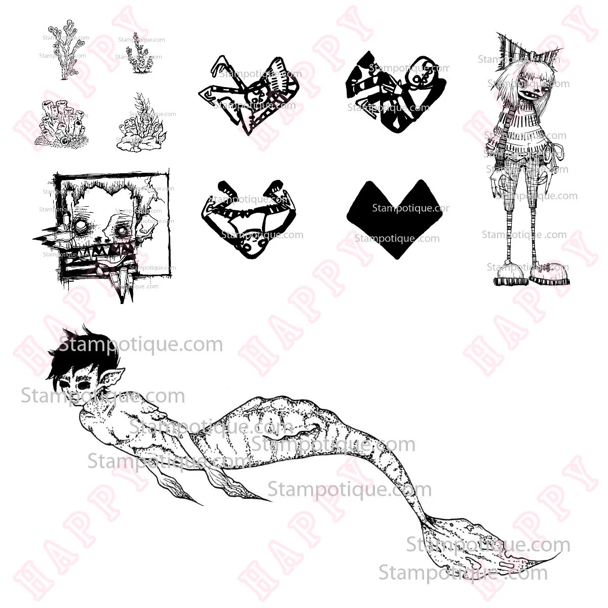 Металлические штампы и штампы со многими странными людьми, модель для украшения бумаги, тиснения, шаблон «сделай сам», для создания открыток