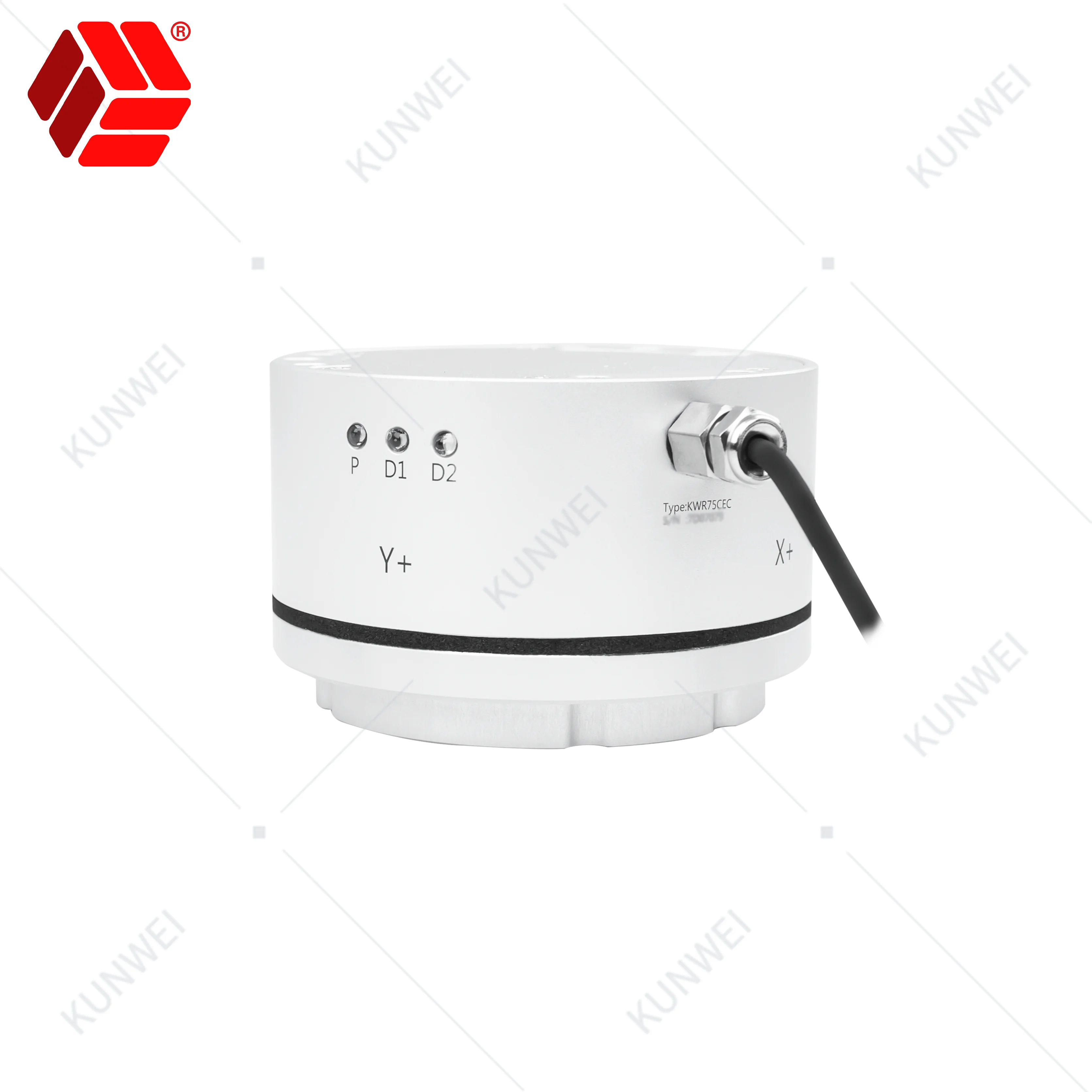 Kunwei 6D محول متعدد المحاور 6 قوة عزم الدوران الاستشعار لروبوت الصناعة #5