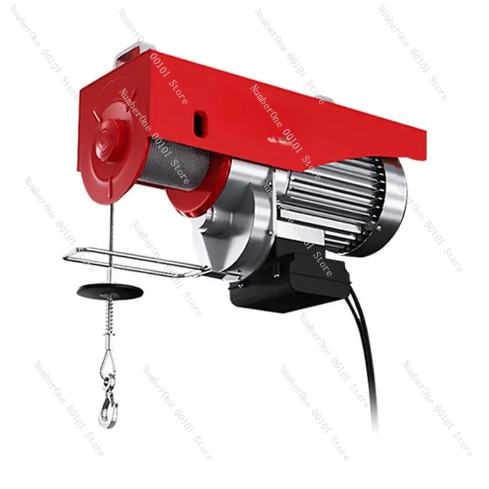 

Электрическая таль 220 В, кран, бытовой небольшой подъемник, портативный подъемник с дистанционным управлением, кран с проводом