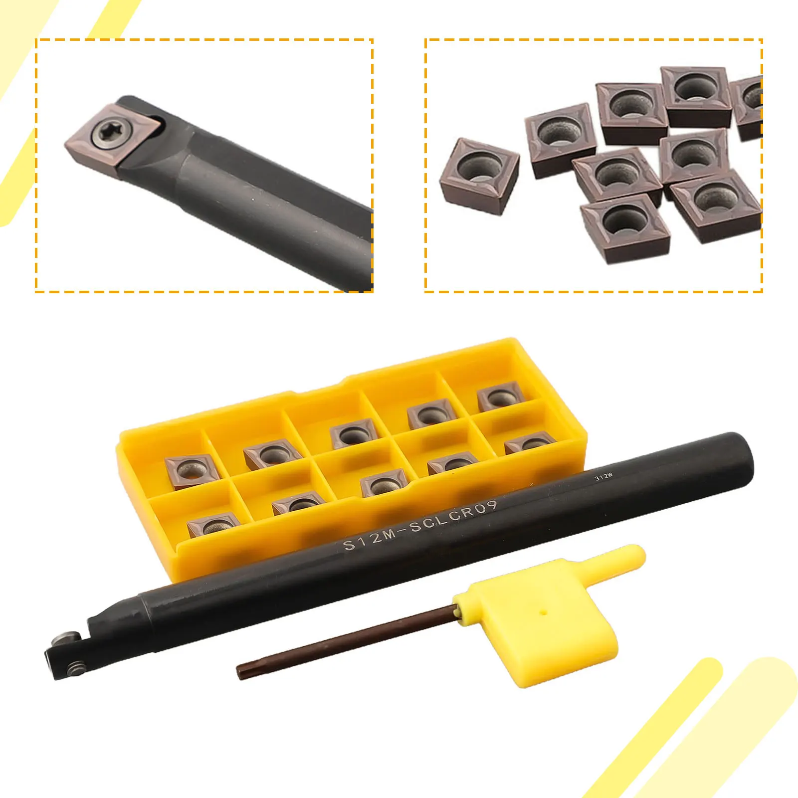 Solid Boring Bar Threading, Maintains Tight Tolerances, Excellent Performance, Suitable for Semi Finishing and Finishing