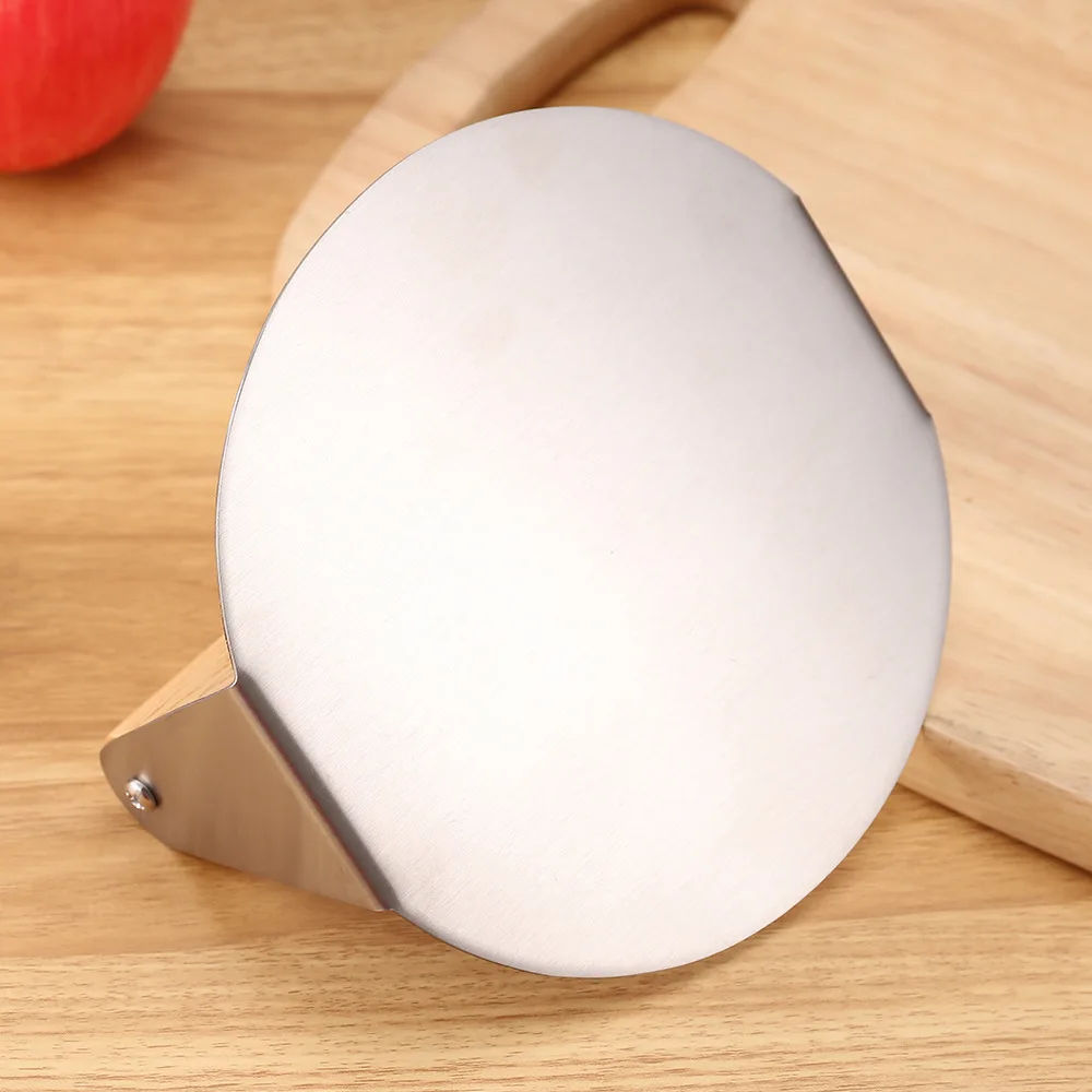 430 Stainless Steel Hamburger Meat Press Circular Square Burger Meat Press Kitchen Tool Meat Press Plate 1PC