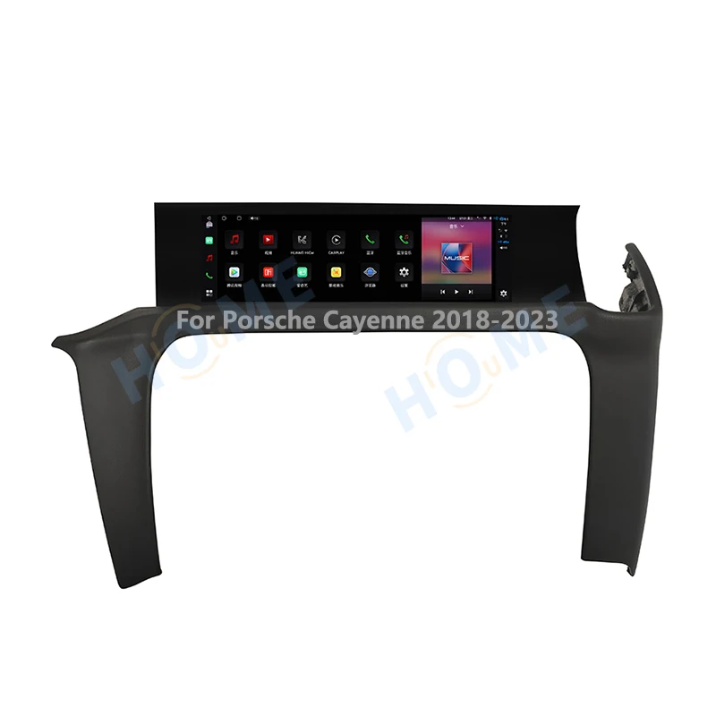 

14,5-дюймовый развлекательный экран с чипом Qualcomm на Android 13 для Porsche Cayenne 2018-2023, видеоплеер, беспроводной CarPlay