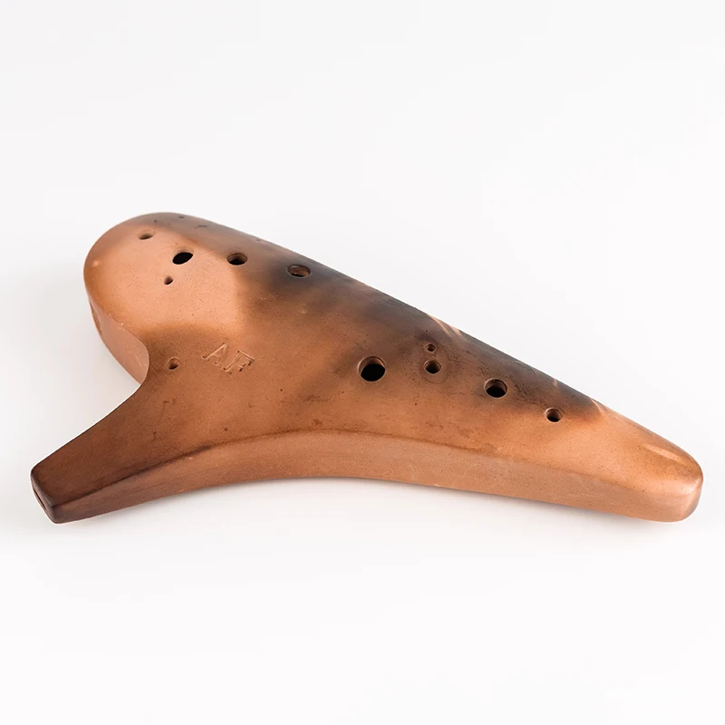 

Окарина для печенья, 12 отверстий, тон AF, профессиональные окарина, альт-F-ключ, роскошные керамические окарина Orff, необычный музыкальный инструмент