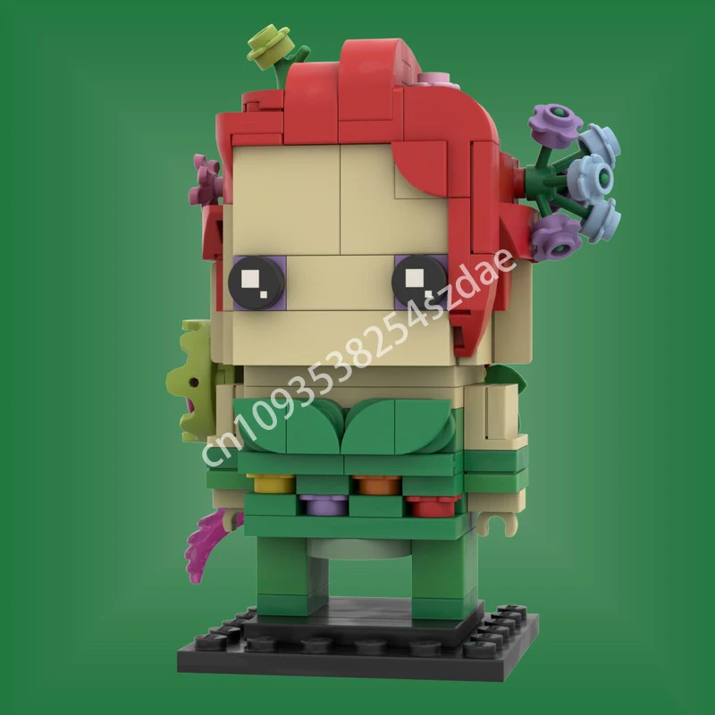 

202 шт. MOC ядовитый плющ Brickheadz строительные блоки DIY Рождественская игрушка подарок образование конструкция коллекционер пластик образовательный