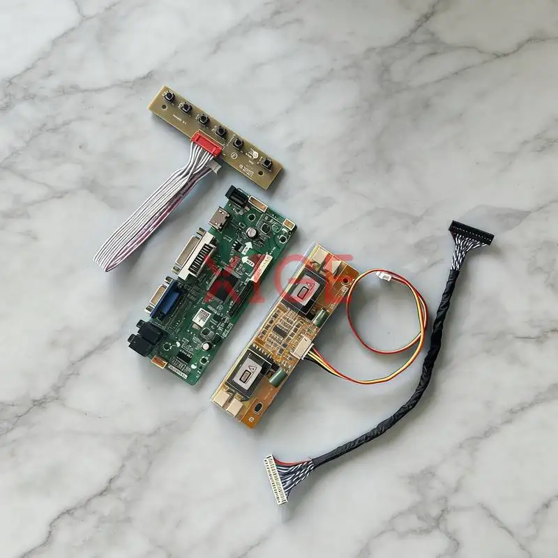 

For CLAA215FA01 M215H1 M215HW01 M215HW03 Screen Drive Controller Board Kit DIY 1920*1080 30Pin LVDS VGA DVI HDMI 4CCFL 1920x1080