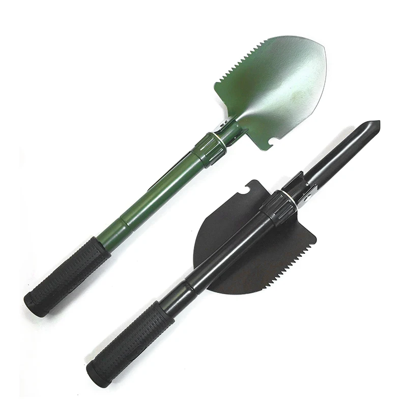 Multi-function Folding Military Shovel Survival Spade Trowel Outdoor Camping Tactical Stainless Shovel Garden Tools