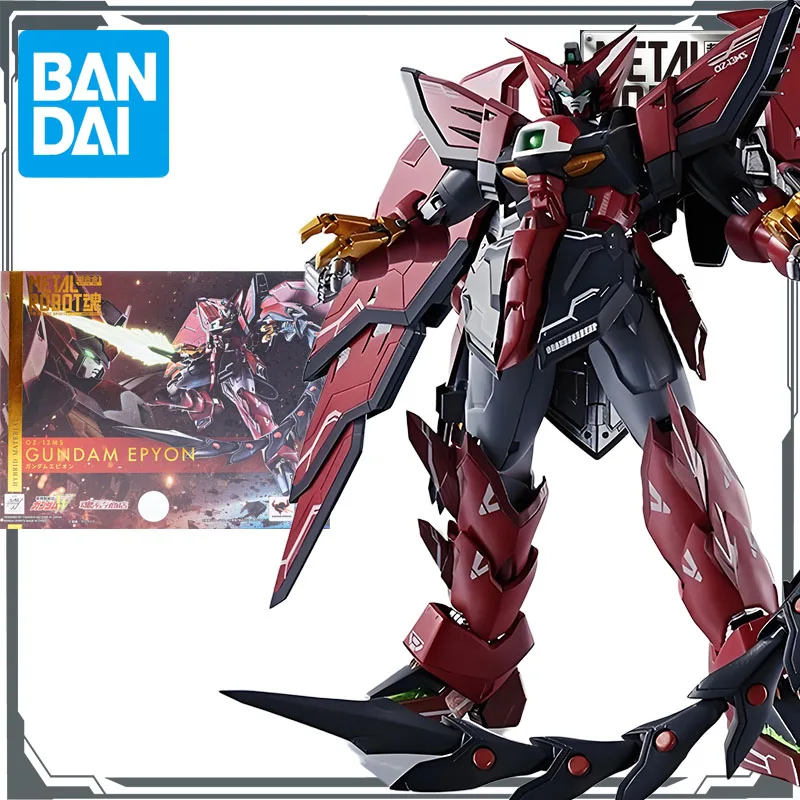 

Bandai Original Mobile Gundam METAL ROBOT OZ - 13MS GUNDAM EPYON Anime Action Figures Toys for Boys Gift Model Ornaments
