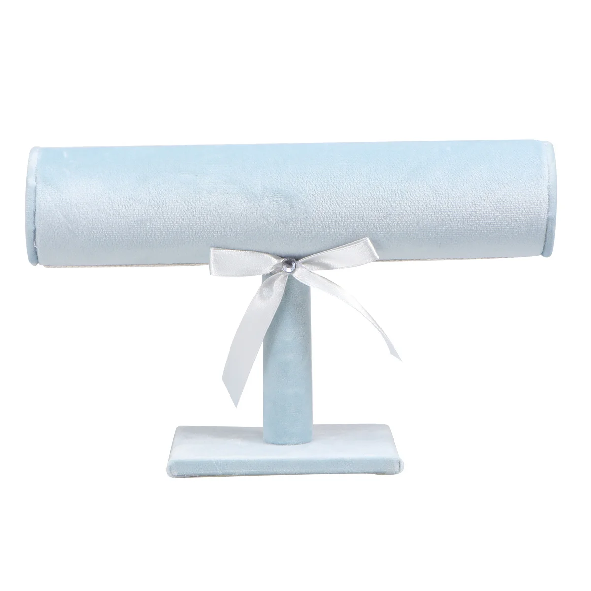 

Bracelet Holder Stand Bangle Display Rack For Jewelry Storage Light Blue Sturdy Easy Assemble Space Saving Decor