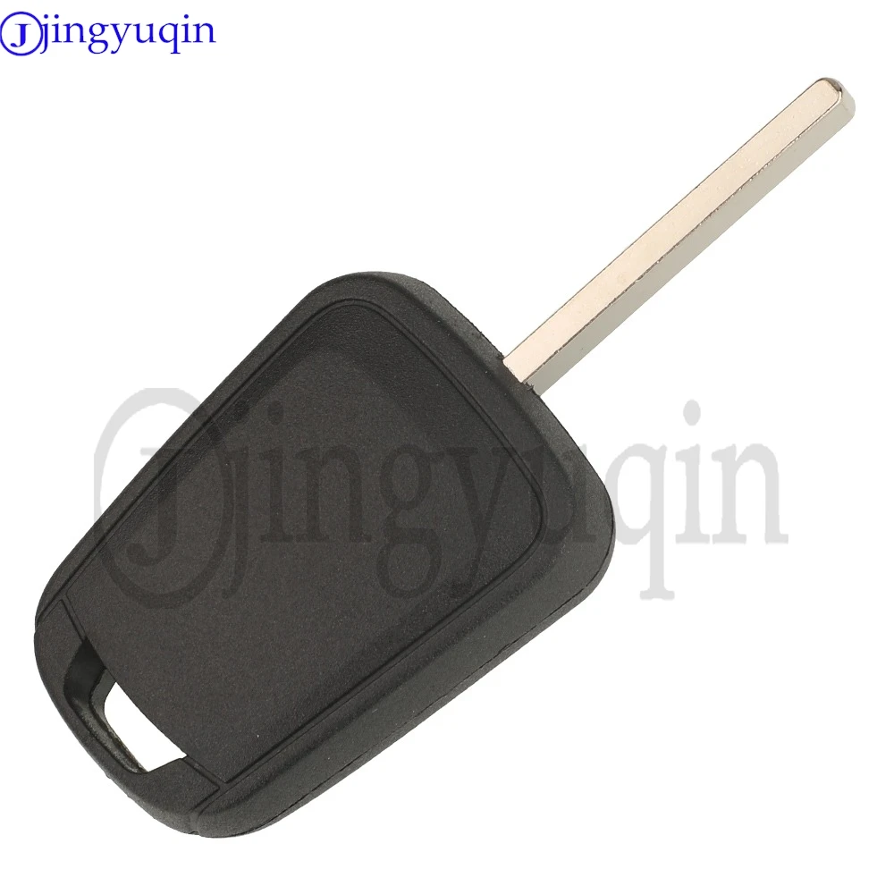 Jingyuqin Transponder-Chip-Fernbedienungs-Autoschlüsselgehäuse mit Hu100-Klinge für Chevrolet SparK 2016 Accord Fob-Gehäuse