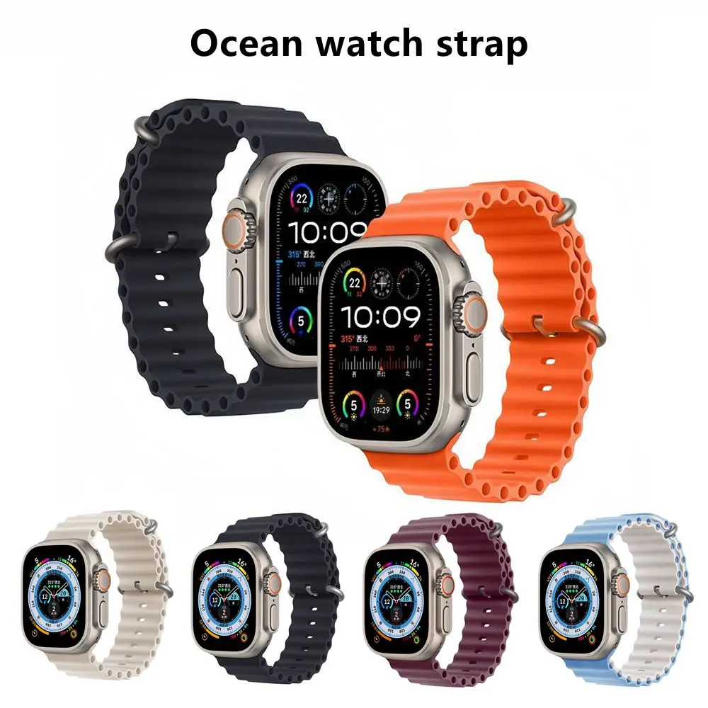 Alpine Band for Apple Watch Strap Ultra 49mm 45mm 44mm 40mm 41mm 42mm 44 mm Ocean watch strap iWatch Series 9 8 SE 4 3 7 6 5