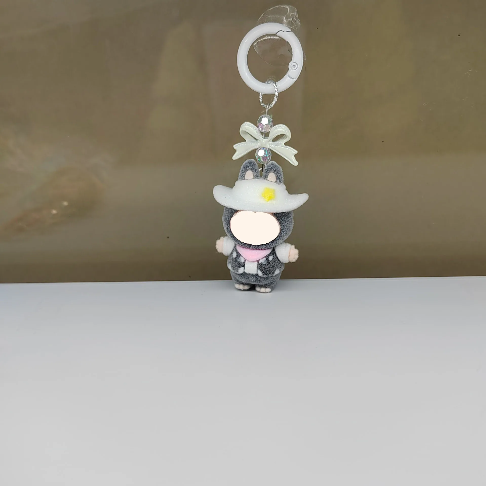 1PCSNew سلسلة المفاتيح الصغيرة الكرتون الإبداعية ثلاثية الأبعاد دمية الطلاب المدرسية قلادة سيارة مفتاح سلسلة النساء الرجال يعرض 2025 #5