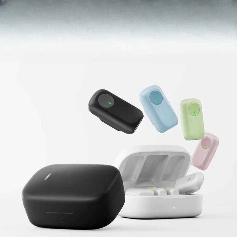 

Dopamine mini clip-on microphone, mobile phone live broadcast equipment one-to-two noise reduction